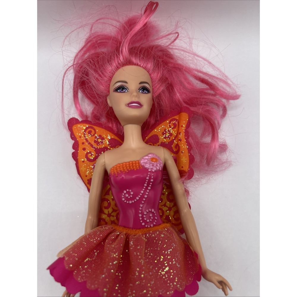 Fairy Doll with Wings – Pink Hair – Barbie Size Fantasy Play Doll